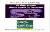 Air Force Housing > Home...VA HOME LOANS VA Guaranteed Home Loans for Veterans VA Pamphlet 26-4 Vctcran,s Benefits A Quick Guide for Homebuyers & Real Estate Professionals VA Pamphlet