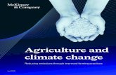 Agriculture and climate change - McKinsey & Company/media/mckinsey...production. Building on more than a decade of McKinsey analysis of GHG abatement, we have identified the top 25