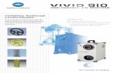 3-D Digitizing - Breakthrough in Process Innovation VIVID 910The VIVID 910 is provided with three interchangeable lenses that can accommodate measurement objects of various sizes and