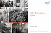 2020 HR Compliance Presentation · © 2019 TriNet Group, Inc. All rights reserved. All trademarks, trade names, service marks and logos referenced herein belong to their respective