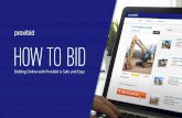 HOW TO BID · Audio/Video Watch a live audio and video stream of the auction Catalog Search Search for catalog items in this auction My Auctions Toggle through your opened live auctions