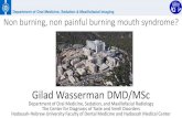 Non burning, non painful burning mouth syndrome?ittsd2018.org/wp-content/uploads/2019/01/Gilad-Wasserman-Present… · Burning mouth syndrome (BMS) • Intraoral burning or dysaesthetic