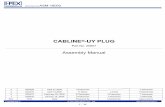 CABLINE -UY PLUG...CABLINE-UY PLUG Assembly Manual Document No. ASM-18002 8 / 22 Confidential C © DAI-ICHI SEIKO Co., Ltd. 芯線長が5-1 で示した長さでないと正常に