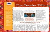 The Topeka Tiller - National Weather Service · 2015-03-10 · best of their abilities. Communication from the ... canned food, flashlights, blankets, and batteries in the event the