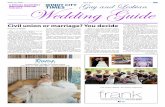 19 A SPECIAL QUARTERLY WINDY CITY TIMES Gay …2014/02/05  · WINDY CITY Wedding GuideTIMES A SPECIAL QUARTERLY Gay and Lesbian WEDDING FEATURE FOR 2014 Turn to page 21 By ROCheLLe