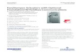 Fan/Damper Actuators with Optional FoundationTM fieldbus ...€¦ · Fan/Damper Actuators with Optional FoundationTM fieldbus Communications n Combines the power and reliability of
