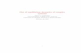 Out of equilibrium dynamics of complex systems · 2013-02-28 · Out of equilibrium dynamics of complex systems Leticia F. Cugliandolo ... attention has turned to the study of the
