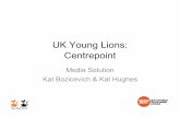 UK Young Lions: Centrepointimage.guardian.co.uk/sys-files/Guardian/documents/... · Media Solution Kat Bozicevich & Kat Hughes. Two Kats 2010 Our Challenge ... nfp Synergy 2007 Nielsen,