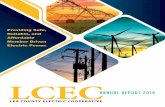 LEA COUNTY ELECTRIC COOPERATIVE · another great year for Lea County Cooperative, Inc. (LCEC). The following is a summary of this past year’s accomplishments and as well as future