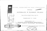 ; APOLLO 9 FLIGHTPLAN - ibiblio · The Apollo 9 Flight Plan is under the configuration control of the Crew Procedures Control Board (CPCB). All proposed changes to this document that