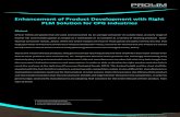 Enhancement of Product Development with Right PLM Solution … · 2018-09-05 · Enhancement of Product Development with Right PLM Solution for CPG Industries Abstract CPG or FMCG