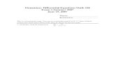 Elementary Differential Equations-MATH 340archive/exam-archive/... · Elementary Differential Equations-MATH 340 Author: mukta bhandari Created Date: 6/14/2007 12:55:50 PM ...