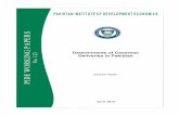 PAKISTAN INSTITUTE OF DEVELOPMENT ECONOMICSpideorgp/pdf/Working Paper/WorkingPaper-122.pdfRole of cesarean section (C Section) is acknowledged worldwide to safe maternal and neonatal