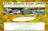 NW Herb Fest 2009 - Herbal Transitions · with health and happiness. Class includes remedies that have been used effectively for hot spots, ear mites, parasites, fleas, kidney and