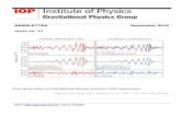 Institute of Physics - For physics • For physicists • For all : Institute … · 2020-02-19 · Gravitational!PhysicsGroup!!!!!September!2016! 3! Welcome!from!the!Chair!! Dear!Members,!