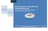 Branchless Banking Regulations - State Bank of Pakistan · Branchless Banking Regulations SBP 3 BPRD iv) in such other circumstances as may be specified by the State Bank in regulations