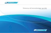 Theory of knowledge guide - IB Documents SUBJECT GUIDES/Core... · Theory of knowledge guide 1 Introduction Purpose of this document This publication is intended to guide the planning,