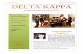 DKL Newsletter Fall, 2015, Volume 1, Issue 3 DELTA KAPPA - Fall 2015.pdf · Ulia Fisher is Russian-born and has resided in Cleveland, OH for over 20 years. Ulia is pursuing her PhD