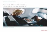 Xerox® DocuShare® Private Cloud Service · NA NUVEM Simplifique o gerenciamento de documentos com coleta fácil de ... para melhorar o atendimento ao cliente. • Simplifique a