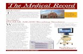 The Medical Record - Salisbury University · University students and other center initiatives. AHA BASIC LIFE SUPPORT FOR HEALTHCARE PROVIDERS COURSE INFORMATION The Henson Medical