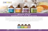 Home Care - Aura Caciacrc.auracacia.com/sellsheets/AC-SS-Home-Care-Blends.pdf · 2016-05-25 · recipes per blend also available Each time you purchase one of our products, you support