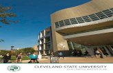 CLEVELAND STATE UNIVERSITY Plan...24/7 vitality of the campus neighborhood. • Conserve resources - consider the highest and best use of urban land. • Maintain exibility to accommodate