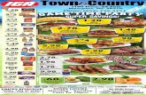 Town Country · 2019-01-25 · Pimento Spread 4/$5 7-Oz. Chicken Salad Or Grace’s Pimento Spread 4.98 10-Oz., Frozen Shrimp Ring With Sauce 2/$7 2-Lb. Bag Vernon Manor Sliced Pepperoni