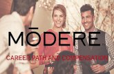 CAREER PATH AND COMPENSATION...Delving into the details of the Modere Compensation Plan may appear complex, but it is simplified by focusing on three natural Leader behaviours: 1.