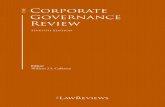 Corporate Governance Review - Bär & Karrer · Enquiries concerning reproduction should be sent to Law Business Research, at the address above. Enquiries concerning editorial content