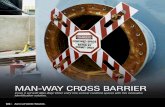 Man-Way Cross Barrier - Accuform€¦ · Price per Each Material No. 1 2 - 5 6 - 9 10 - 24 25+ Plastic CXB555 $137.45 119.88 108.71 82.68 80.54 Aluma-Lite™ CXB655 148.54 123.16