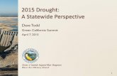 2015 Drought: A Statewide Perspective - Green Technology · 2016-12-03 · 2015 Prop 84 IRWM Drought Solicitation In addition to being one of the 11 IRWM project elements, projects