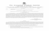 The Arunachal Pradesh Gazette...The Arunachal Pradesh Gazette, January 15 , 2007 [Part - I2 Code no. (08) CPS 2211 - Family Welfare 00-001-Direction and Administration (08) 1303-Establishment