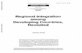 Regional Integration among Developing Countries, Revisiteddocuments.worldbank.org/curated/en/... · Revisited Andras Inotai The formation of new, powerful economic and trading blocs