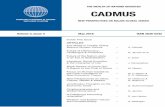 CADMUS THE WEALTH OF NATIONS REVISITED CADMUS · THE WEALTH OF NATIONS REVISITED €10 Volume 3, Issue 4 May 2018 ISSN 2038-5242. EDITORIAL BOARD ... crisis, the revival of Cold War