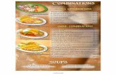 combos - El Sombrero Fajita · Served with rice and your choice of refried beans, cholesterol-free Rancho beans or black beans. .....$11.75 FAJITAS..... . .. Your choice Of chicken,