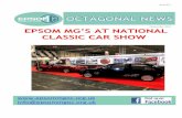 Issue 417 Deacember 2018 EPSOM MG’S AT NATIONAL CLASSIC … · 2018-11-29 · Roger Greaves and Janet Steele from Guildford who have a 1969 Red MGB Roadster in excellent condition.