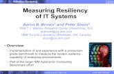 Measuring Resiliency of IT Systemshomepages.laas.fr/kanoun/Ws_SIGDeB/5-IBM.pdf · grade benchmark to measure the system resilency capability of enterprise environments – Part of
