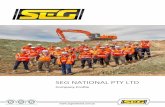 SEG NATIONAL PTY LTD · 2019-04-16 · Sydney Excavation have been engaged by Atlas Construction Group to undertake the demolition & bulk excavation works at their Botany Road, Alexandria