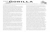 THE Gorilla The GORILLA 2009 · THEGorilla The GORILLA 2009 The Newsletter of Wilston Grange AFC since 1962 - Trophy Edition September 2009 Victory through unity Presidents Season