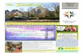 The Sentinel Sentinel March 2016 - Giffnock South Parish Church · 2019-08-24 · The The SentinelSentinel. Magazine of Giffnock South Parish hurch. March. 2016. Volume 54 No 2. Wednesday