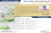 ISSUE NO. 2/ April 2020 Symbio Analytical · 2020-04-21 · ISSUE NO. 2/ April 2020 Dear Valued Clients, Welcome to our second issue of Symbio Analytical! With April now in full swing,