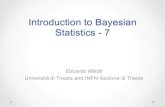Introduction to Bayesian Statistics - 7milotti/Didattica/Bayes/2015/Bayes-7.pdf · Introduction to Bayesian Statistics - 7 Edoardo Milotti Università di Trieste and INFN-Sezione