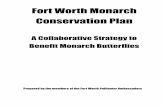 Fort Worth Monarch Conservation Planfortworthtexas.gov/files/84001826-53dc-405c-9e1b-20219...reach and effectiveness of monarch conservation in Fort Worth. INTRODUTION Monarch butterfly
