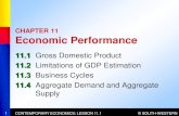 Chapter 11 Economic Performance - PC\|MACimages.pcmac.org/SiSFiles/Schools/AL/MadisonCity...1 CONTEMPORARY ECONOMICS: LESSON 11.1 © SOUTH-WESTERN CHAPTER 11 Economic Performance 11.1