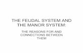 THE FEUDAL SYSTEM AND THE MANOR SYSTEMsharpsocialstudies.weebly.com/uploads/7/7/3/2/7732433/...order that developed in Europe after the fall of the Roman Empire and existed until the