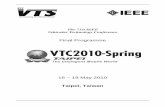 Final Programme - ieeevtc.orgAlso, the 3rd IEEE WiVeC symposium is co-located with this VTC and will offer participators the opportunity to learn and discuss the latest technologies