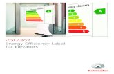 VDI 4707 - Energy Efficient Label for Elevators · 2020-04-29 · VDI 4707 7 Efficient system The Schindler 7000 high rise elevator follows an efficient system approach, resulting