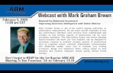 Beyond the Balanced Scorecard - ABM SMART · Beyond the Balanced Scorecard: Improving Business Intelligence with Better Metrics Mark Graham Brown is one of the world’sleading authorities