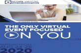 ATTENDEE GUIDE THE ONLY VIRTUAL EVENT FOCUSED N YOU€¦ · EVENT FOCUSED N YOU AUG.24-282020 QUARTZEVENTS.COM MONDAY–FRIDAY SCOPE Supply Chain | Procurement | Logistics ATTENDEE