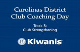 Carolinas District Club Coaching Day · your club’s efforts? Easy Steps Gather & Analyze Information • Determine strategies and tactics • Determine where you want to go •